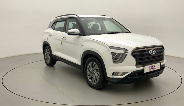 2020 Hyundai Creta SX (O) 1.4 TURBO DCT, Petrol, Automatic, 99,749 km, Right Front Diagonal