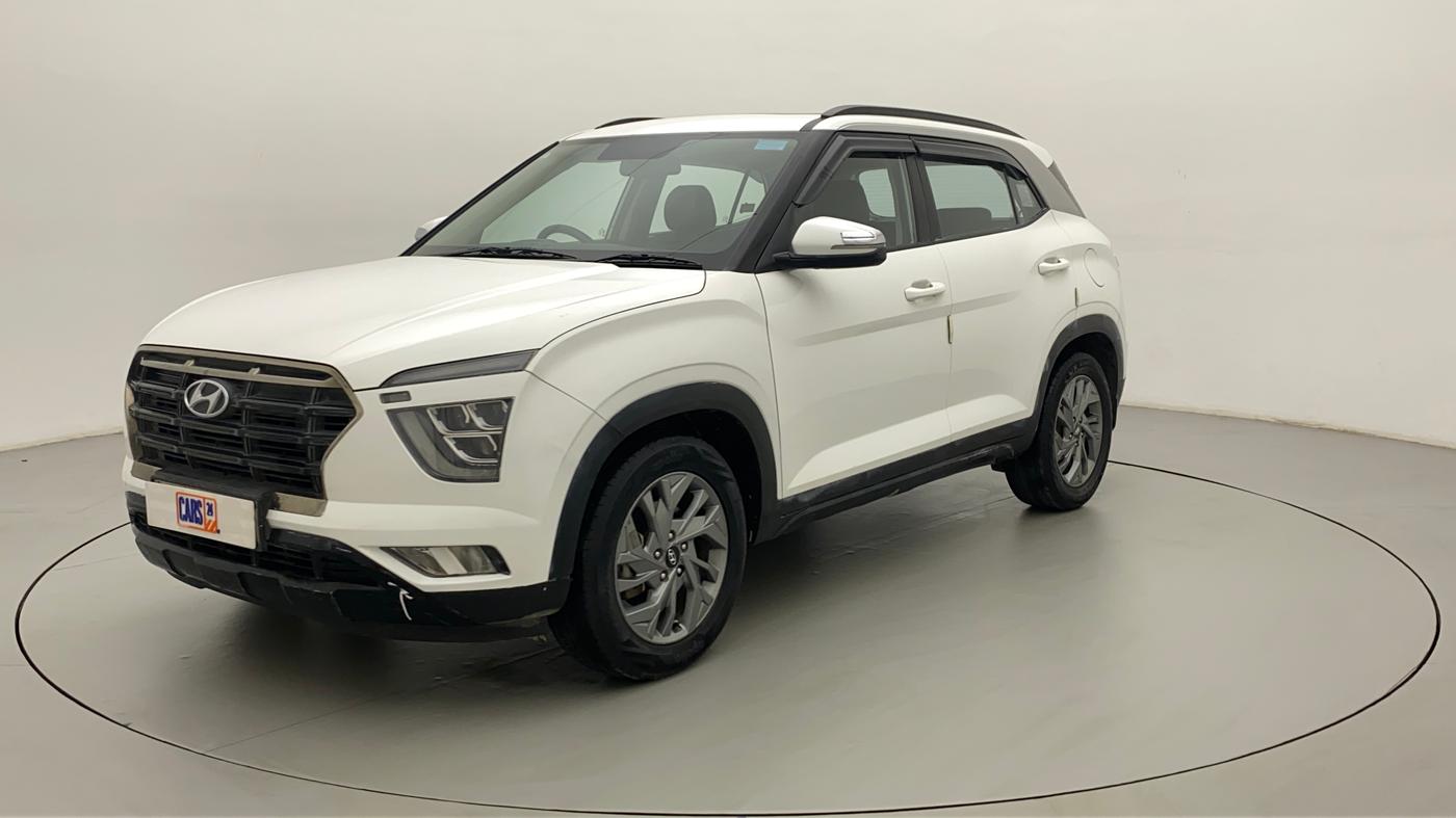 2020 Hyundai Creta SX (O) 1.4 TURBO DCT, Petrol, Automatic, 99,749 km, Left Front Diagonal