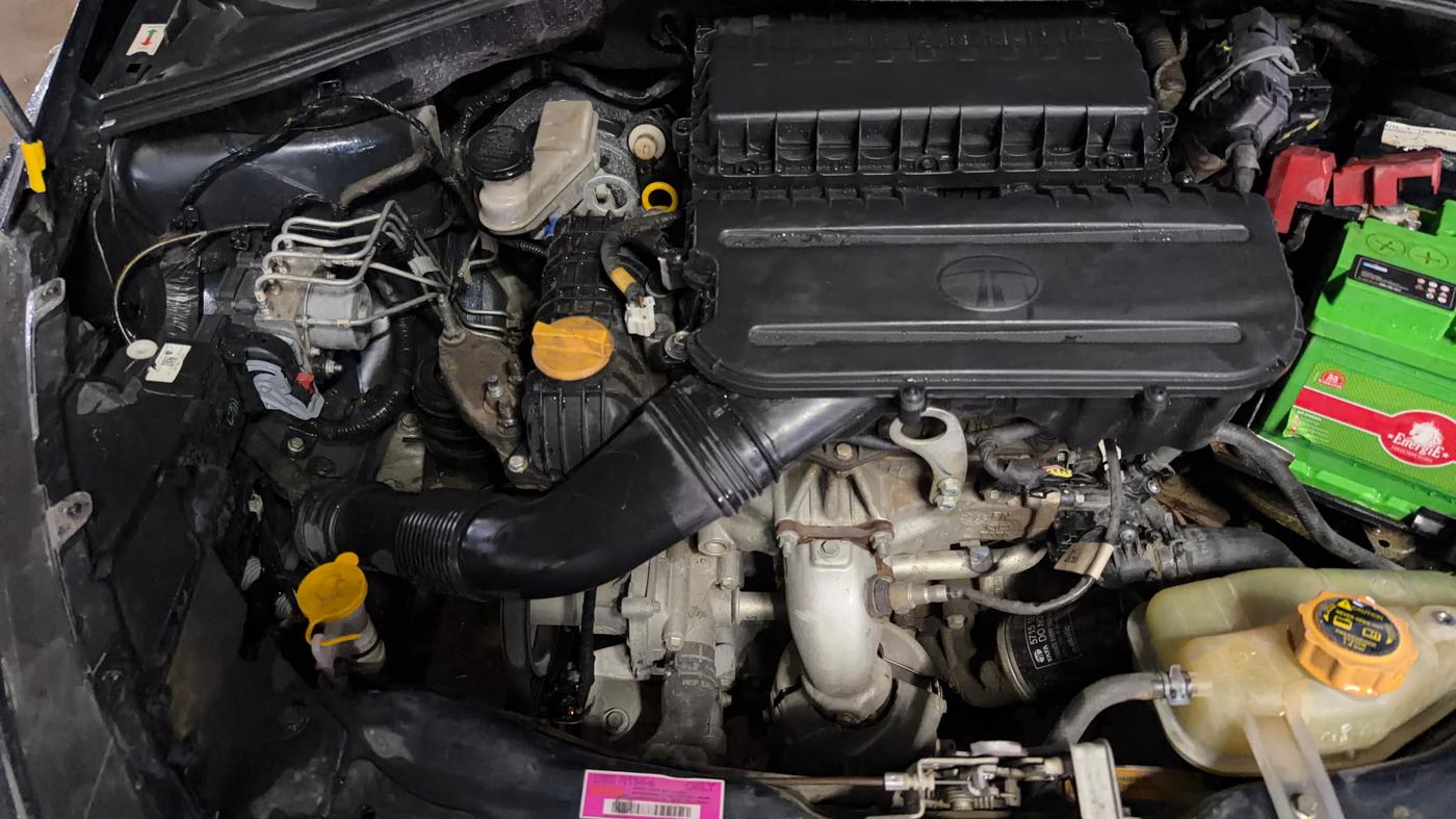 2022 Tata TIGOR XM CNG, CNG, Manual, 68,693 km, Engine View - Right
