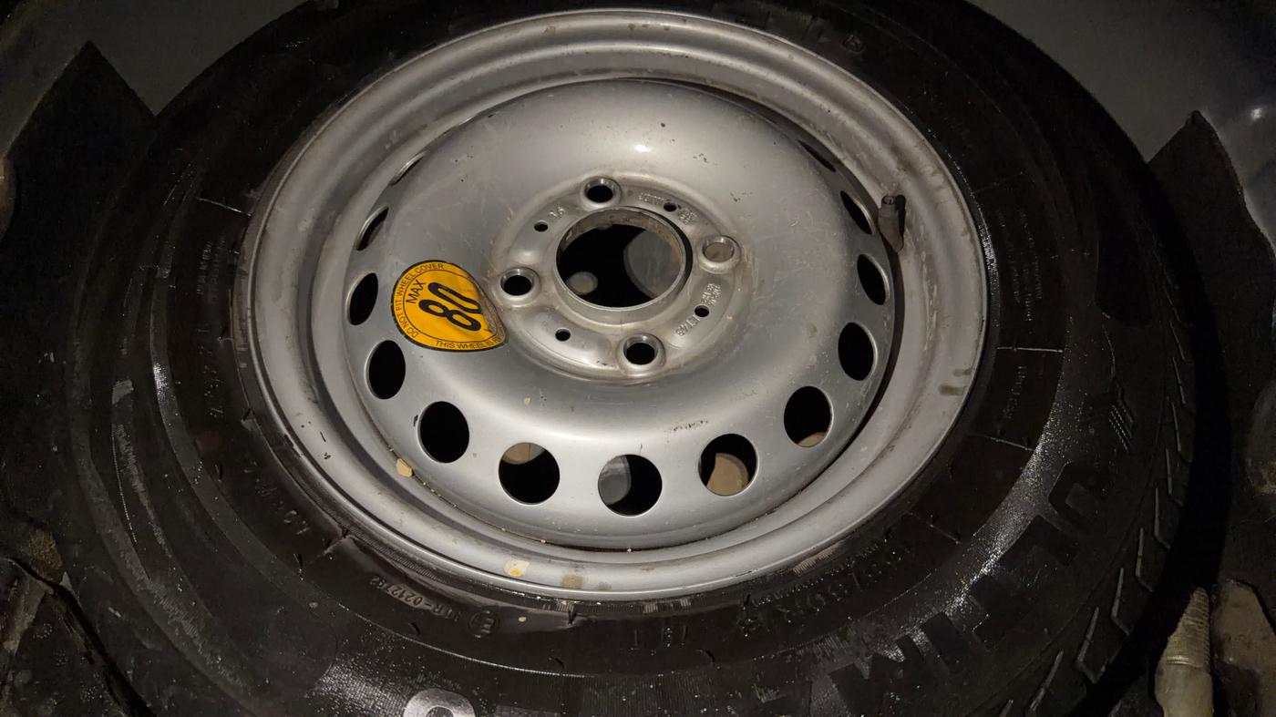2022 Tata TIGOR XM CNG, CNG, Manual, 68,693 km, Spare Tyre