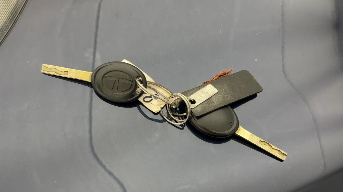 2022 Tata TIGOR XM CNG, CNG, Manual, 68,693 km, Key Close Up