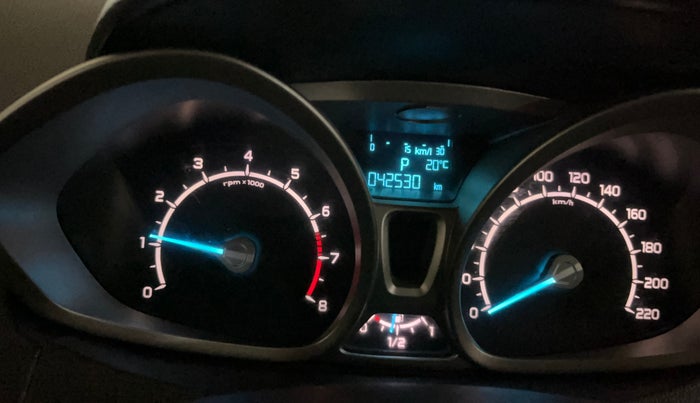 2015 Ford Ecosport TITANIUM 1.5L PETROL AT, Petrol, Automatic, 42,529 km, Odometer Image