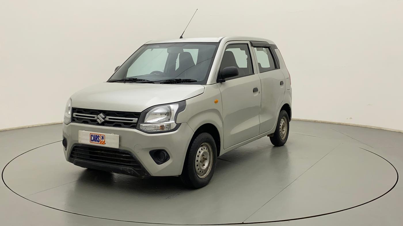 2019 Maruti New Wagon-R LXI CNG (O) 1.0, CNG, Manual, 75,769 km, Left Front Diagonal