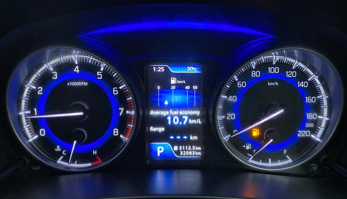 2016 Maruti Baleno ZETA CVT PETROL 1.2, Petrol, Automatic, 32,636 km, Odometer Image
