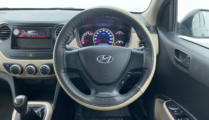 2017 Hyundai Grand i10 MAGNA 1.2 KAPPA VTVT, Petrol, Manual, 23,855 km, Steering Wheel