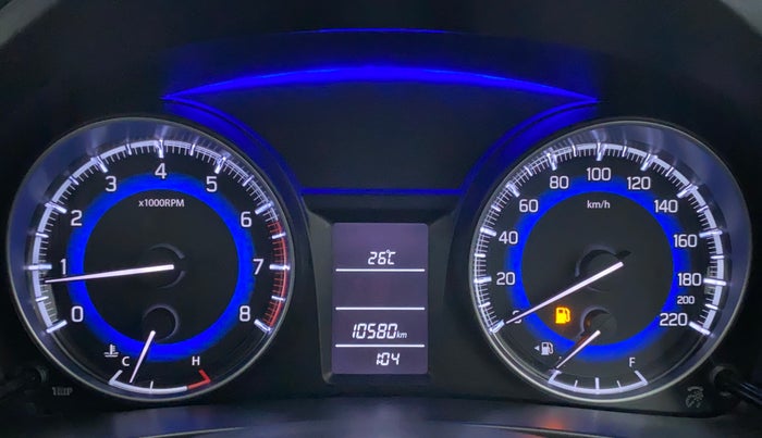 2020 Maruti Baleno DELTA PETROL 1.2, Petrol, Manual, 10,580 km, Odometer Image