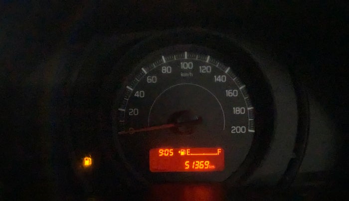 2019 Maruti Swift LXI, Petrol, Manual, 51,357 km, Odometer Image