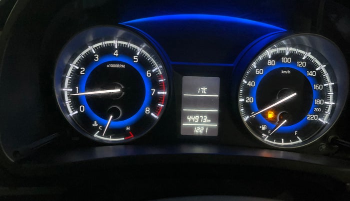 2017 Maruti Baleno DELTA PETROL 1.2, Petrol, Manual, 44,965 km, Odometer Image