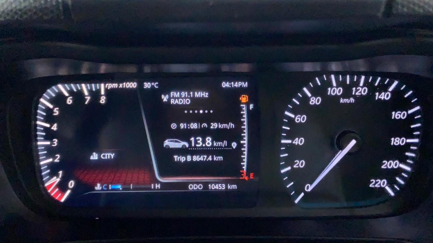 2020 Tata ALTROZ XZ 1.2, Petrol, Manual, 10,512 km, Odometer Image