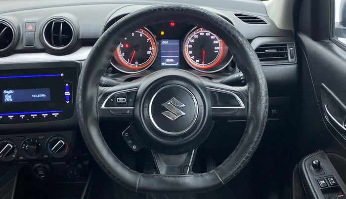 2021 Maruti Swift VXI D, Petrol, Manual, 13,705 km, Steering Wheel Close Up