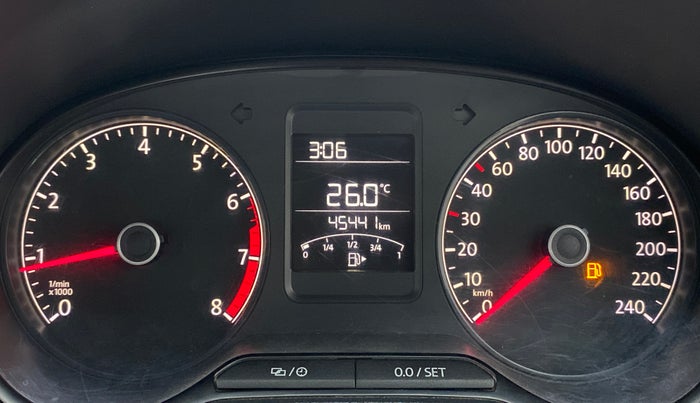 2019 Volkswagen Ameo TRENDLINE 1.0L, Petrol, Manual, 45,441 km, Odometer Image