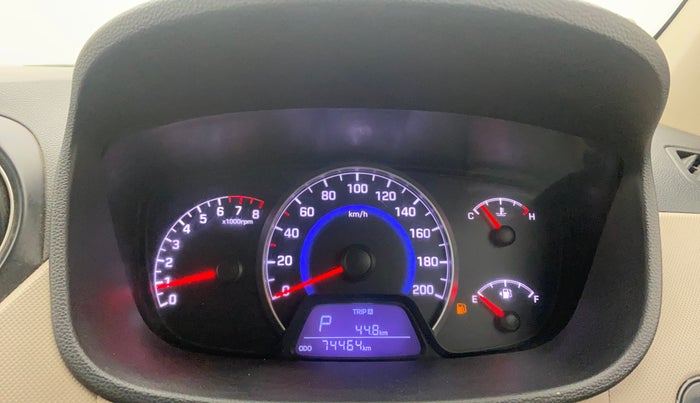 2015 Hyundai Grand i10 ASTA AT 1.2 KAPPA VTVT, Petrol, Automatic, 74,441 km, Odometer Image