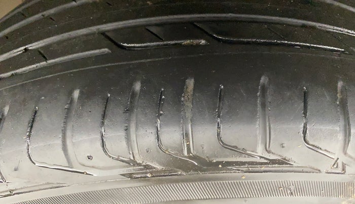 2024 Tata NEXON CREATIVE+ DCA 1.2 PETROL, Petrol, Automatic, 26,511 km, Left Front Tyre Tread