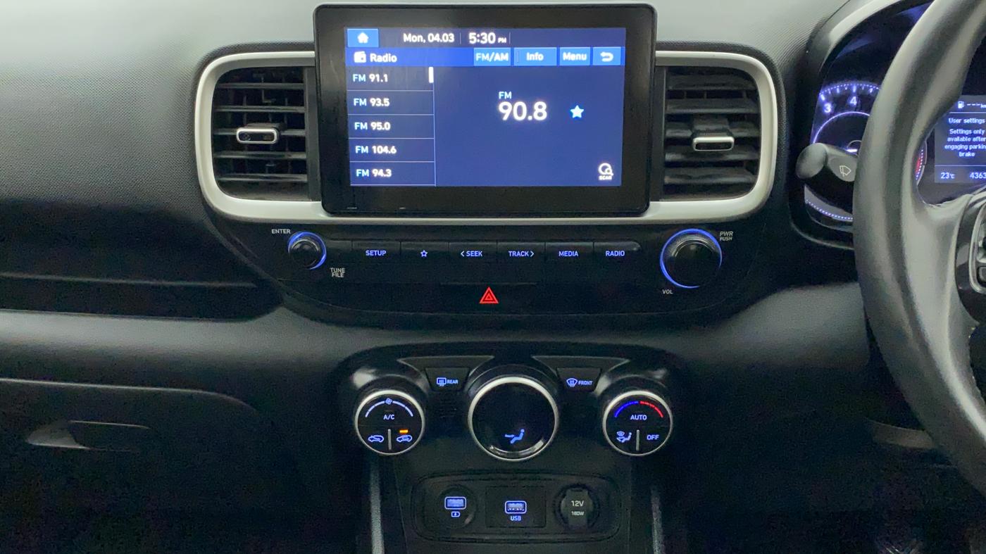2021 Hyundai VENUE SX 1.0 TURBO IMT, Petrol, Manual, 43,632 km, Air Conditioner