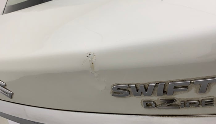 2014 Maruti Swift Dzire VXI, Petrol, Manual, 94,912 km, Dicky (Boot door) - Slightly dented