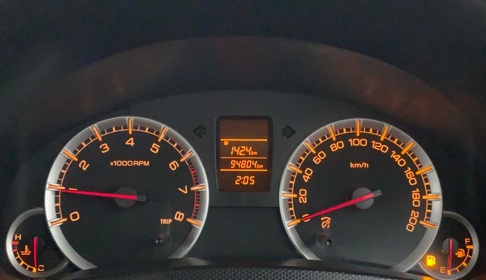 2014 Maruti Swift Dzire VXI, Petrol, Manual, 94,912 km, Odometer Image