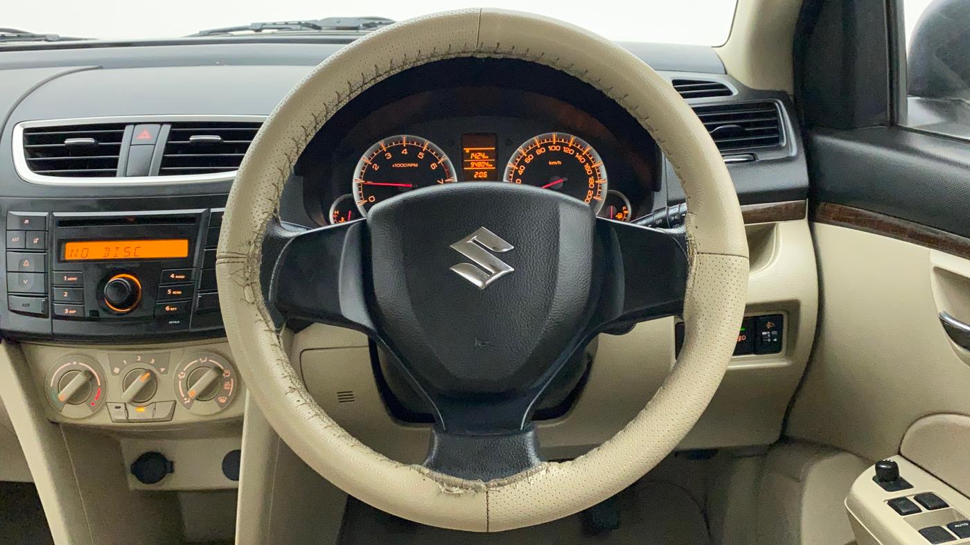 2014 Maruti Swift Dzire VXI, Petrol, Manual, 94,912 km, Steering Wheel Close Up