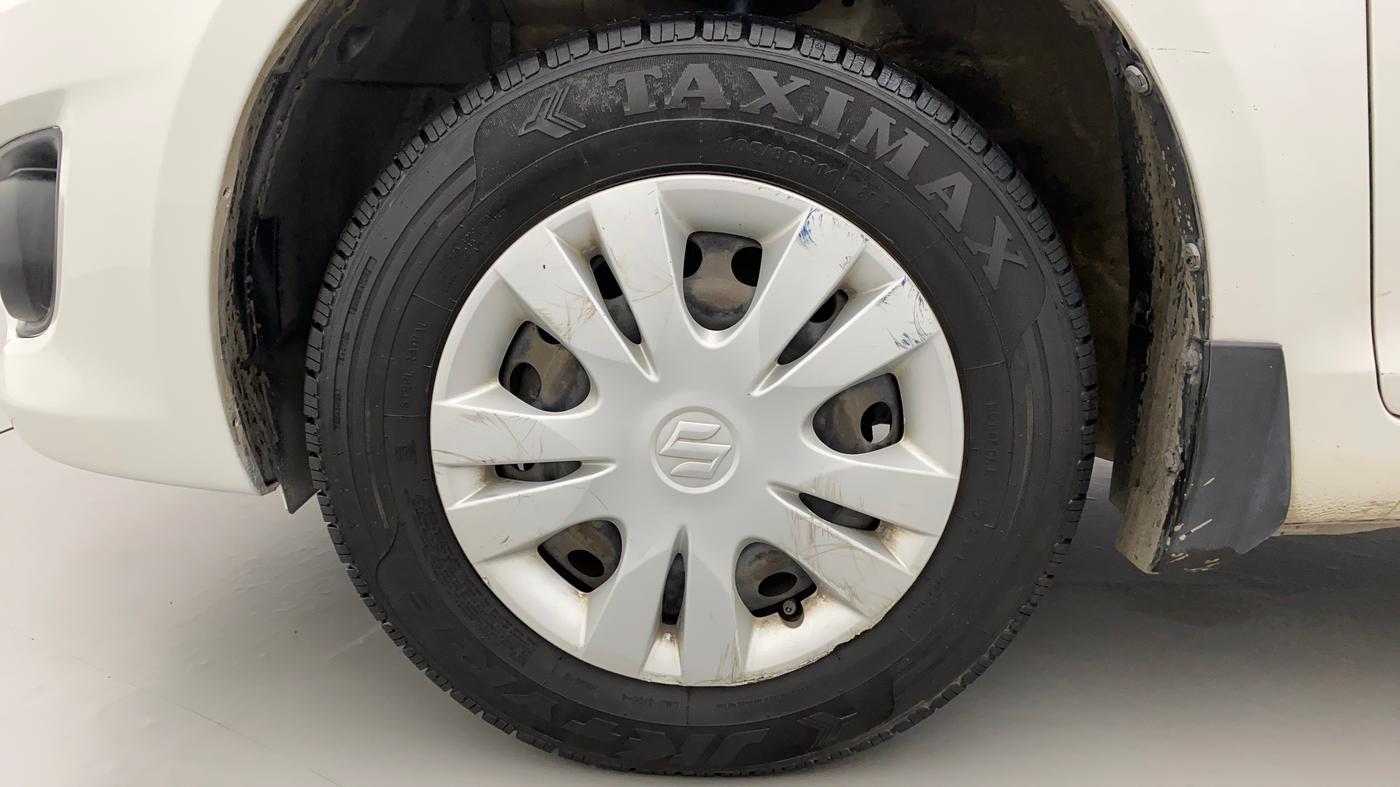 2014 Maruti Swift Dzire VXI, Petrol, Manual, 94,912 km, Left Front Wheel