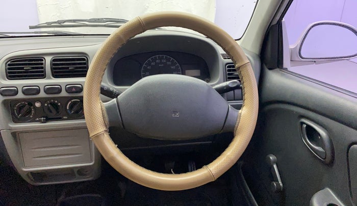 2011 Maruti Alto LXI, Petrol, Manual, 71,857 km, Steering Wheel Close Up