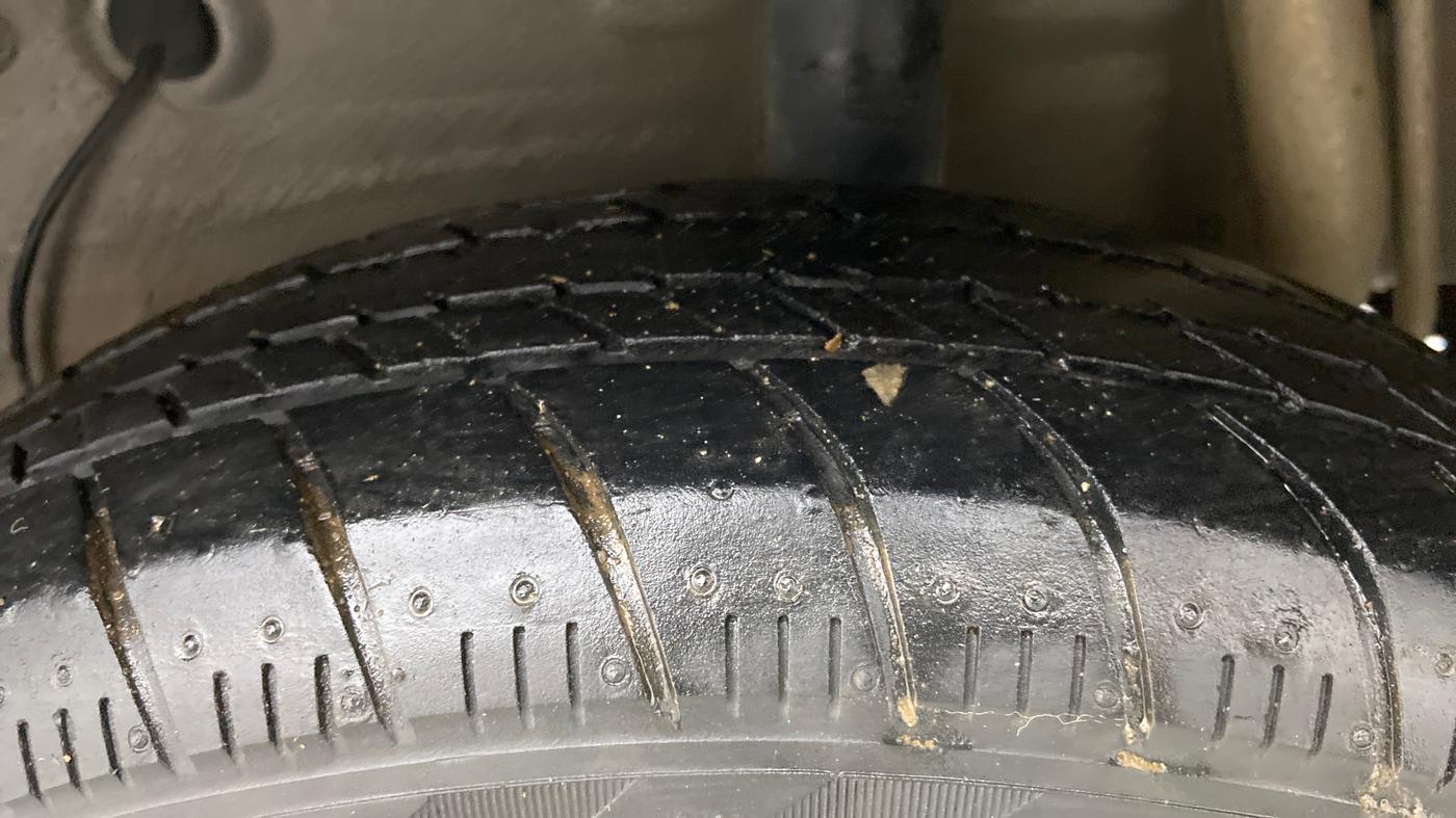 2018 Maruti Celerio ZXI AMT (O), Petrol, Automatic, 38,688 km, Left Rear Tyre Tread