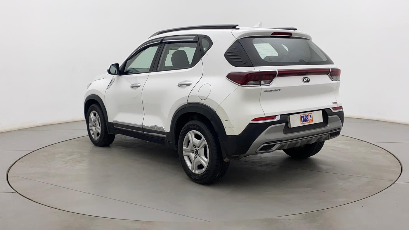 2020 KIA SONET HTX 1.0 IMT, Petrol, Manual, 25,592 km, Left Back Diagonal