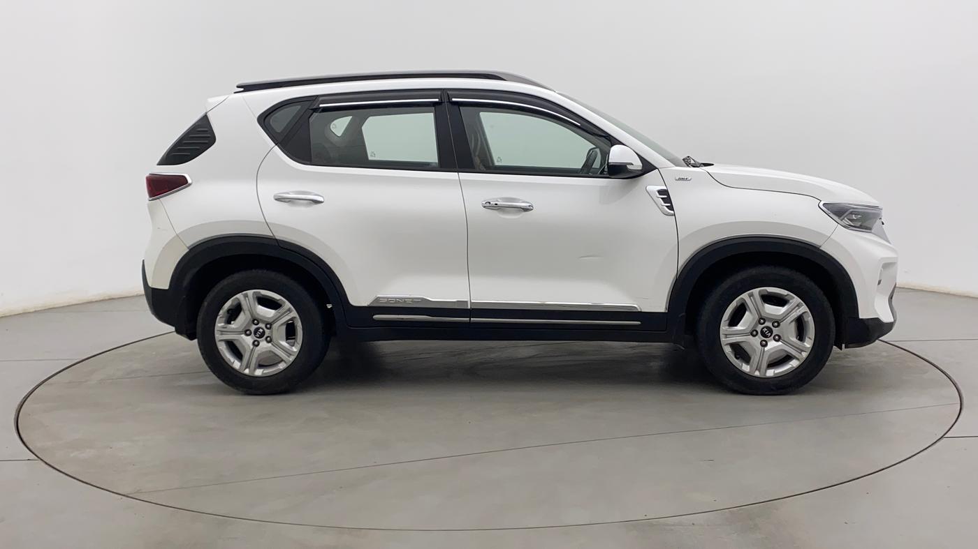 2020 KIA SONET HTX 1.0 IMT, Petrol, Manual, 25,592 km, Right Side View