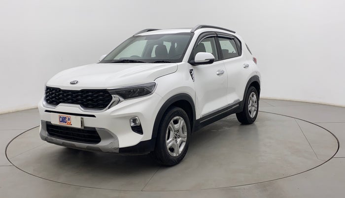 2020 KIA SONET HTX 1.0 IMT, Petrol, Manual, 25,592 km, Left Front Diagonal
