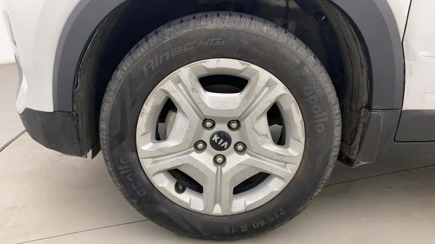 2020 KIA SONET HTX 1.0 IMT, Petrol, Manual, 25,592 km, Left Front Wheel
