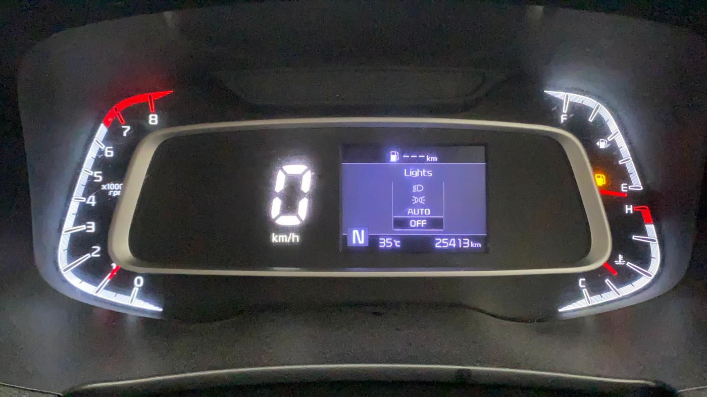 2020 KIA SONET HTX 1.0 IMT, Petrol, Manual, 25,592 km, Odometer Image