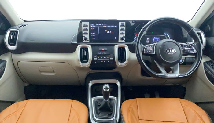 2020 KIA SONET HTX 1.0 IMT, Petrol, Manual, 25,592 km, Dashboard