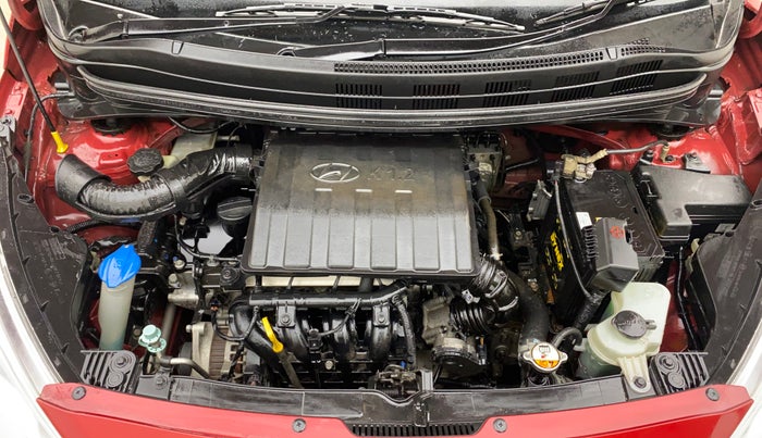 2017 Hyundai Grand i10 ASTA 1.2 KAPPA VTVT, Petrol, Manual, 1,02,242 km, Engine View