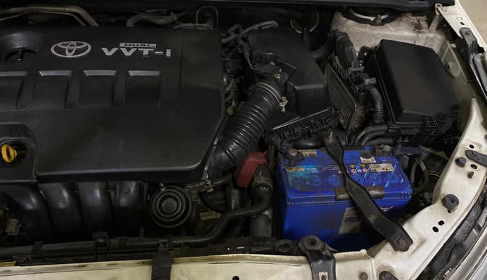 2015 Toyota Corolla Altis G CVT PETROL, Petrol, Automatic, 1,08,835 km, Engine View - Left