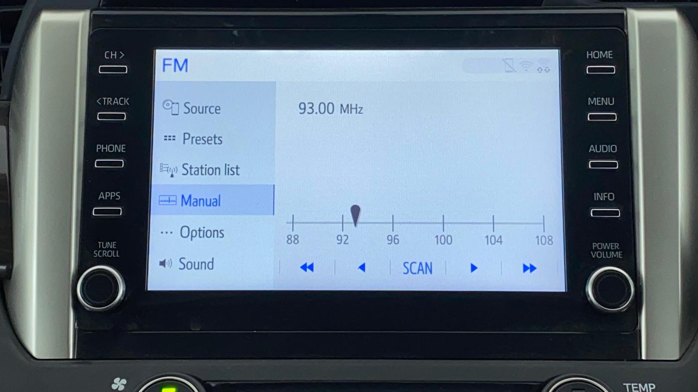 2021 Toyota Innova Crysta 2.4 ZX AT, Diesel, Automatic, 6,205 km, Infotainment System