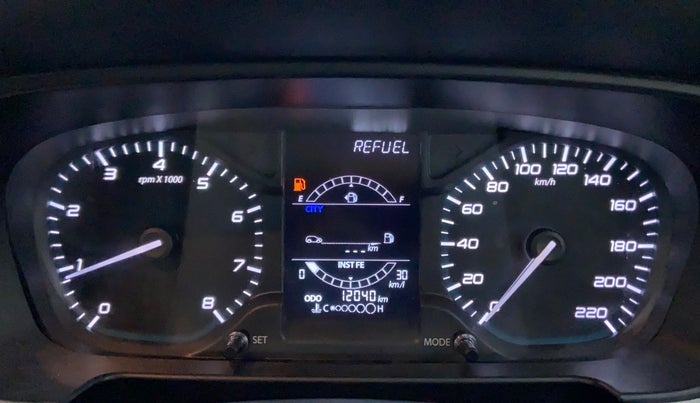 2022 Tata PUNCH ACCOMPLISHED MT, Petrol, Manual, 12,086 km, Odometer Image