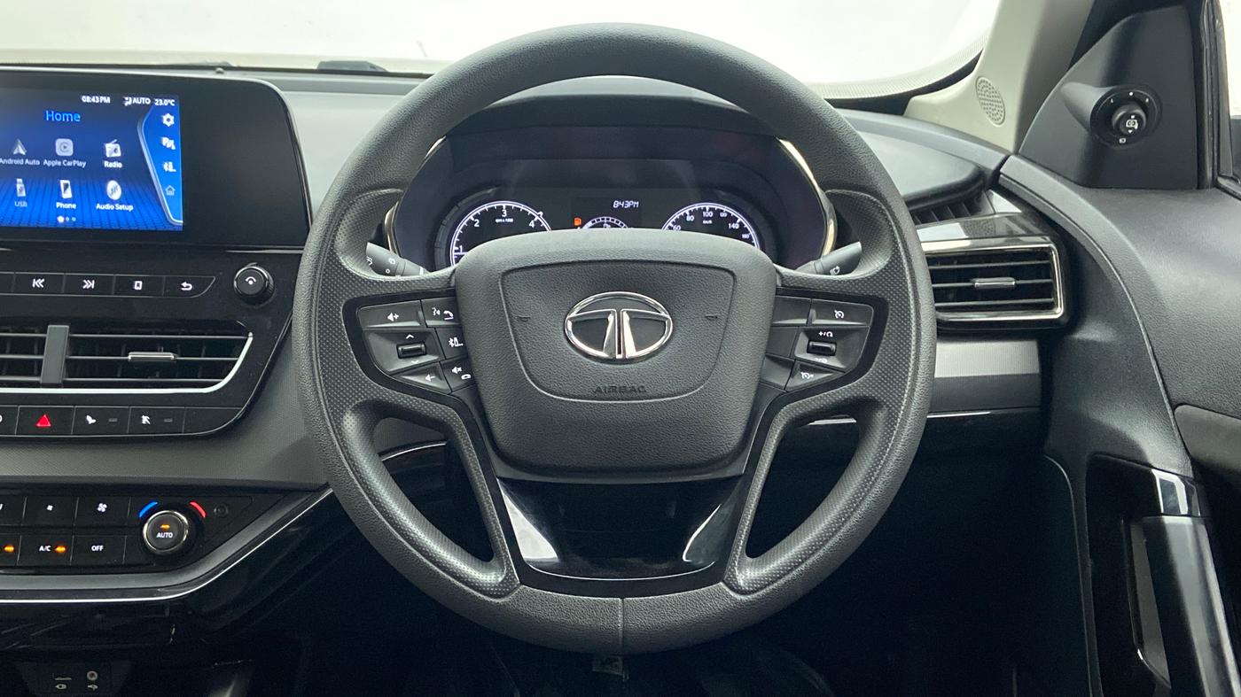 2021 Tata Harrier XT+ Dark Edition, Diesel, Manual, 15,347 km, Steering Wheel Close Up