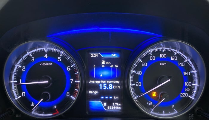 2019 Maruti Baleno ZETA PETROL 1.2, Petrol, Manual, 82,243 km, Odometer Image