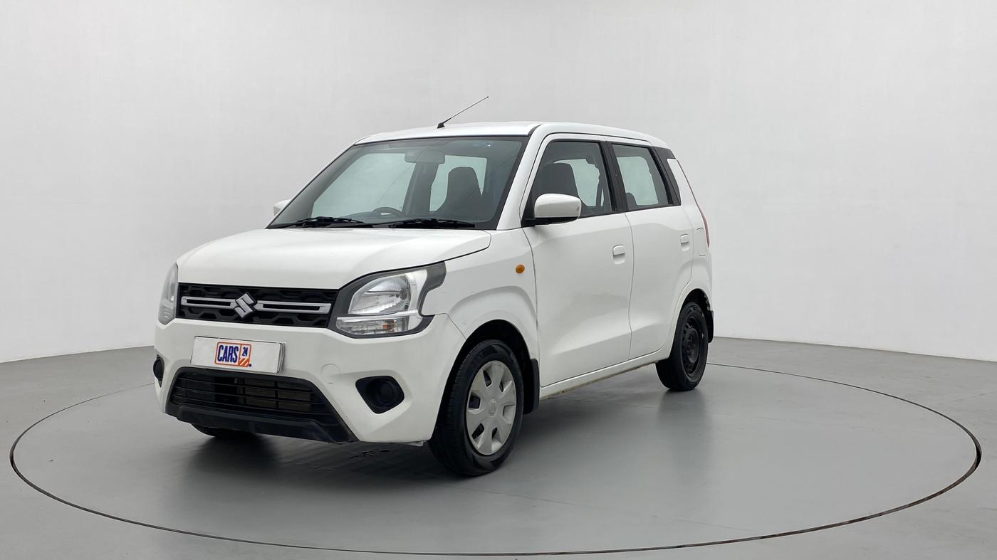 2019 Maruti New Wagon-R VXI 1.2, CNG, Manual, 61,219 km, Left Front Diagonal