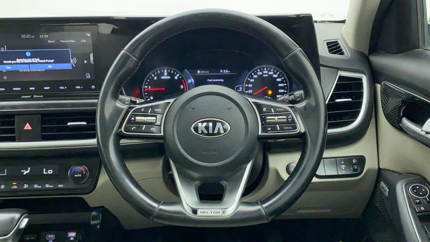2020 KIA SELTOS HTX PLUS AT1.5 DIESEL, Diesel, Automatic, 99,606 km, Steering Wheel Close Up