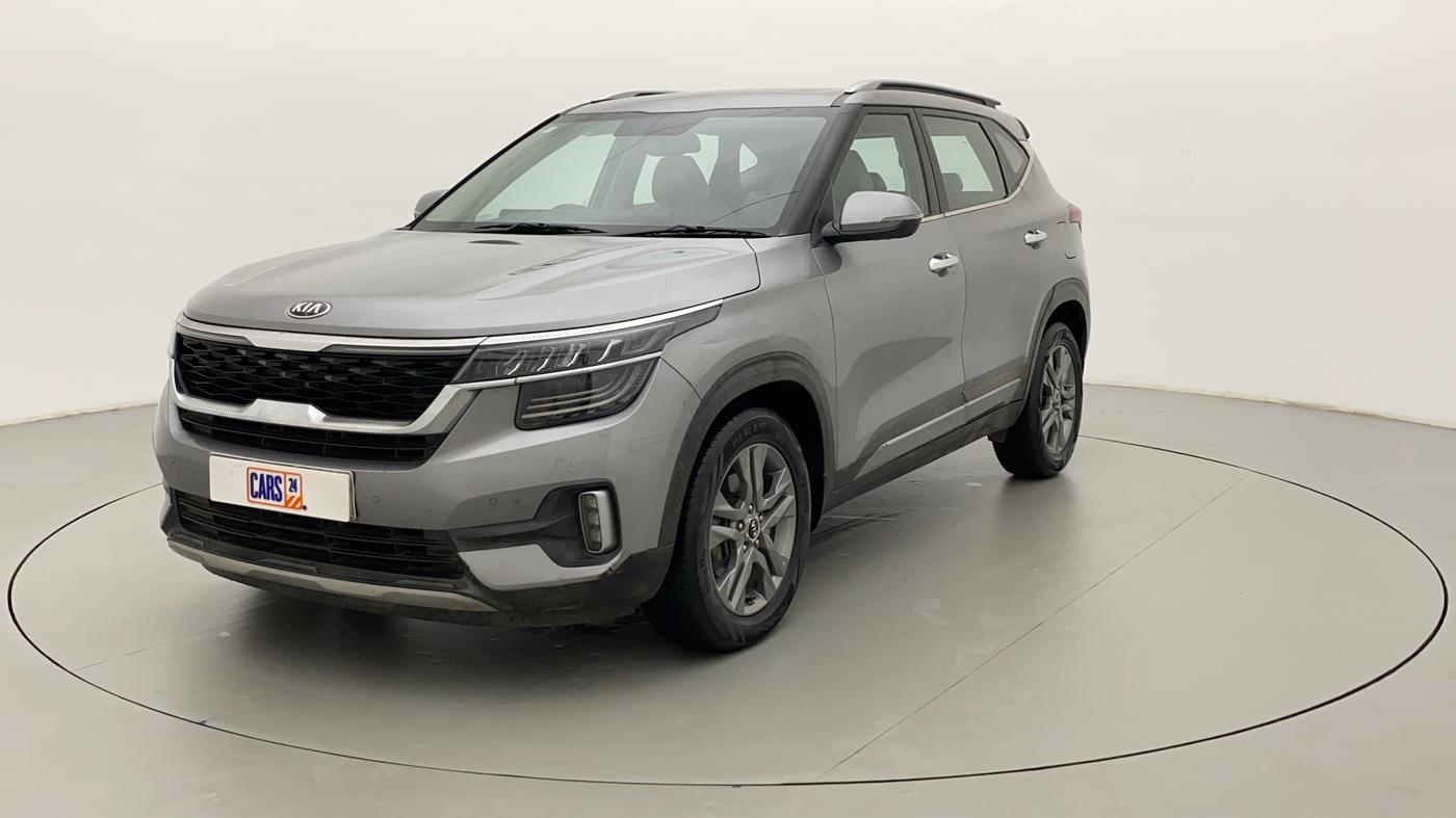 2020 KIA SELTOS HTX PLUS AT1.5 DIESEL, Diesel, Automatic, 99,606 km, Left Front Diagonal