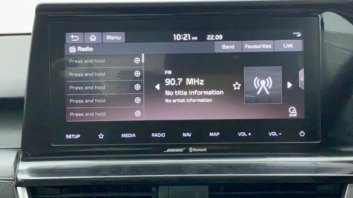 2020 KIA SELTOS HTX PLUS AT1.5 DIESEL, Diesel, Automatic, 99,606 km, Infotainment System