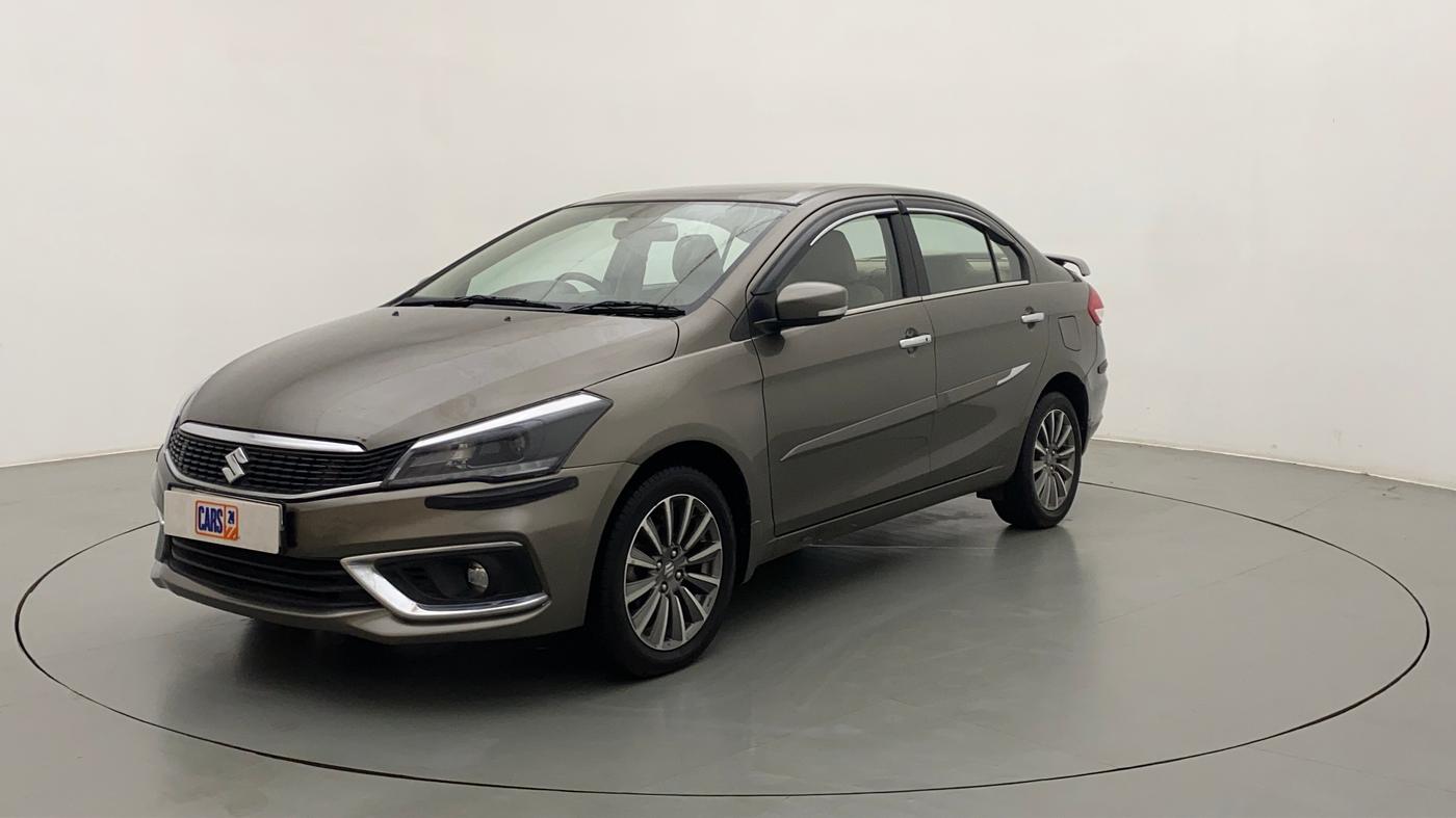2020 Maruti Ciaz ALPHA  AT 1.5 SHVS PETROL, Petrol, Automatic, 10,096 km, Left Front Diagonal