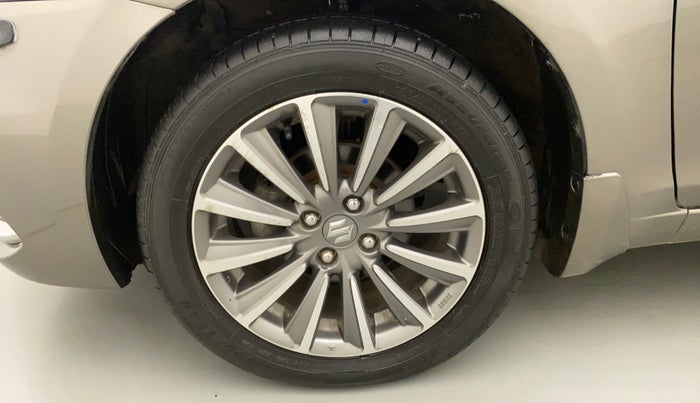 2020 Maruti Ciaz ALPHA  AT 1.5 SHVS PETROL, Petrol, Automatic, 10,096 km, Left Front Wheel