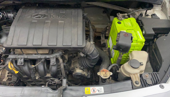 2016 Hyundai Grand i10 SPORTZ 1.2 KAPPA VTVT, Petrol, Manual, 80,035 km, Engine View - Left