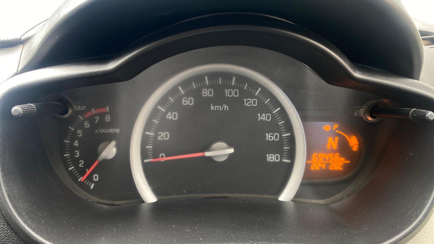 2017 Maruti Celerio ZXI AMT, Petrol, Automatic, 69,455 km, Odometer Image