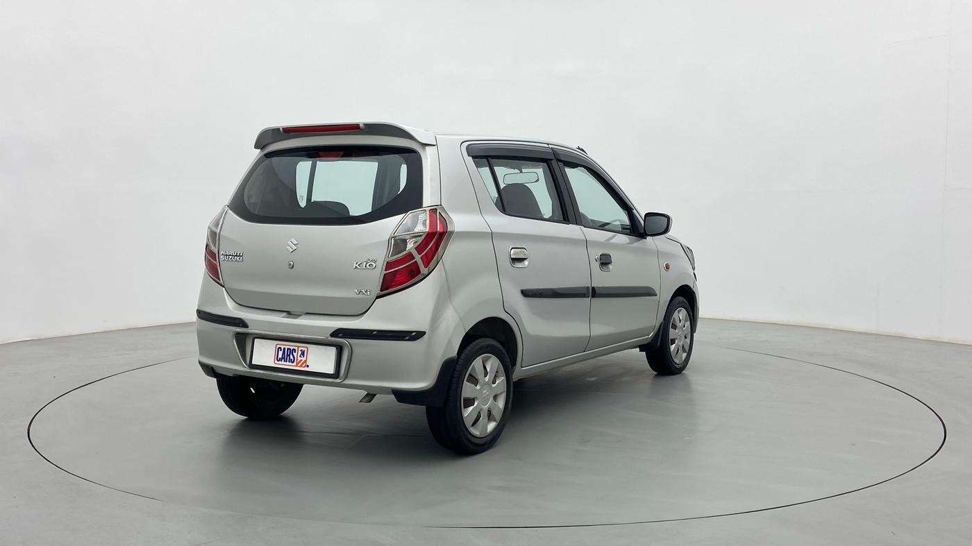 2018 Maruti Alto K10 VXI, Petrol, Manual, 54,808 km, Right Back Diagonal