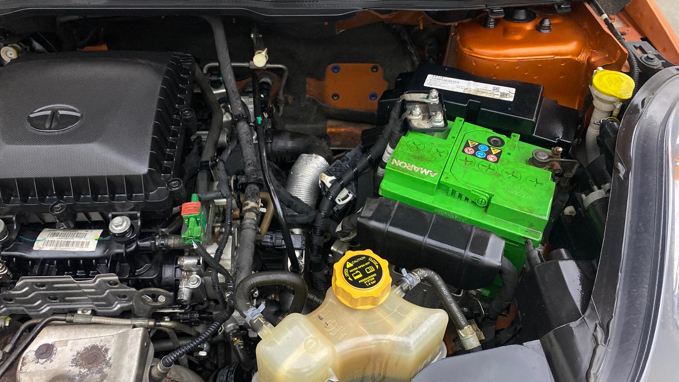 2019 Tata NEXON XT PLUS PETROL, Petrol, Manual, 57,993 km, Engine View - Left
