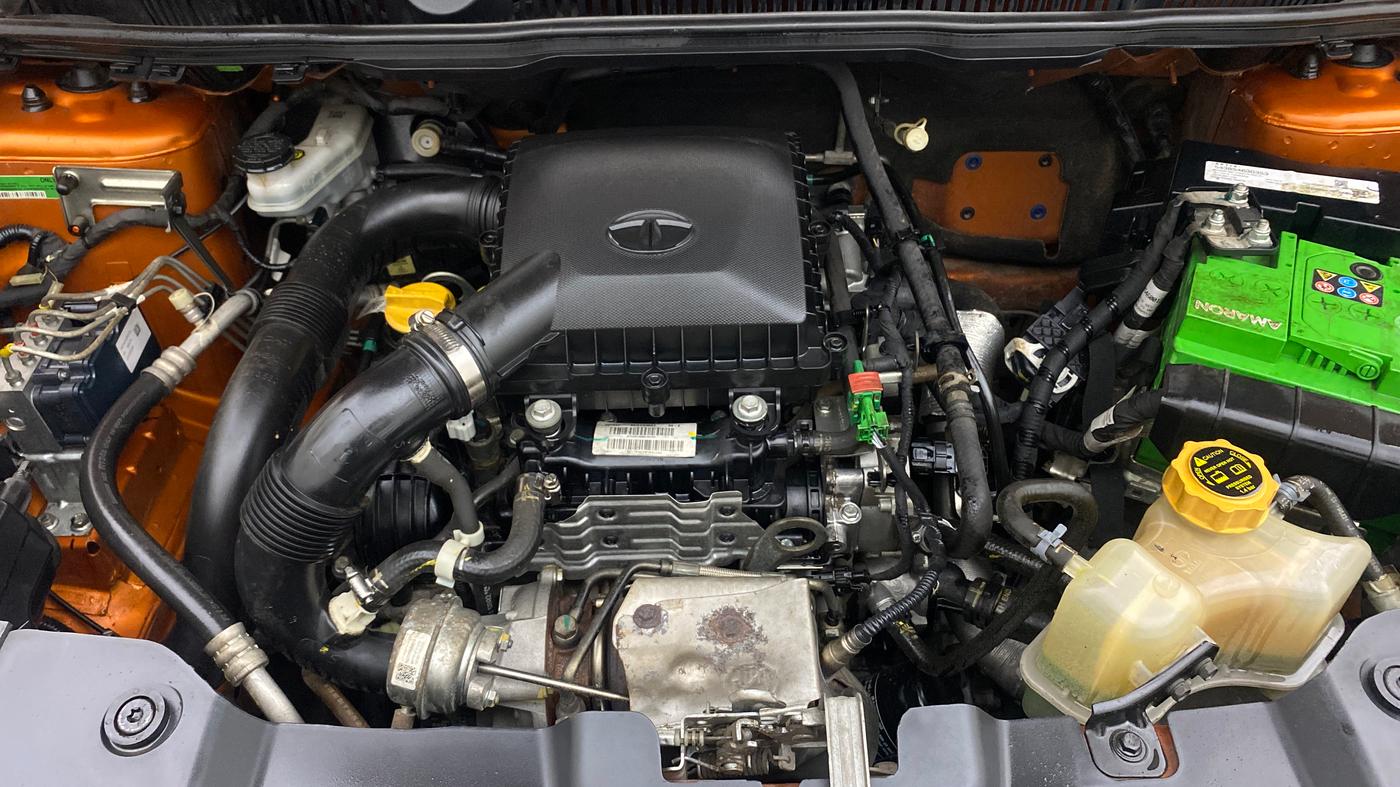 2019 Tata NEXON XT PLUS PETROL, Petrol, Manual, 57,993 km, Engine View