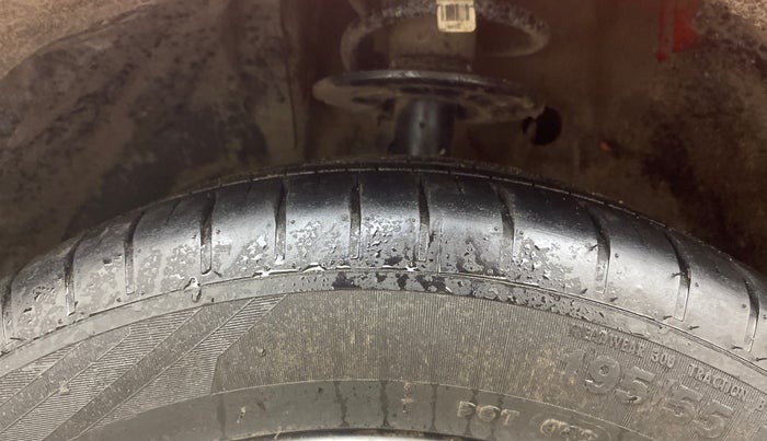 2018 Maruti Baleno ALPHA DIESEL 1.3, Diesel, Manual, 1,00,709 km, Left Front Tyre Tread