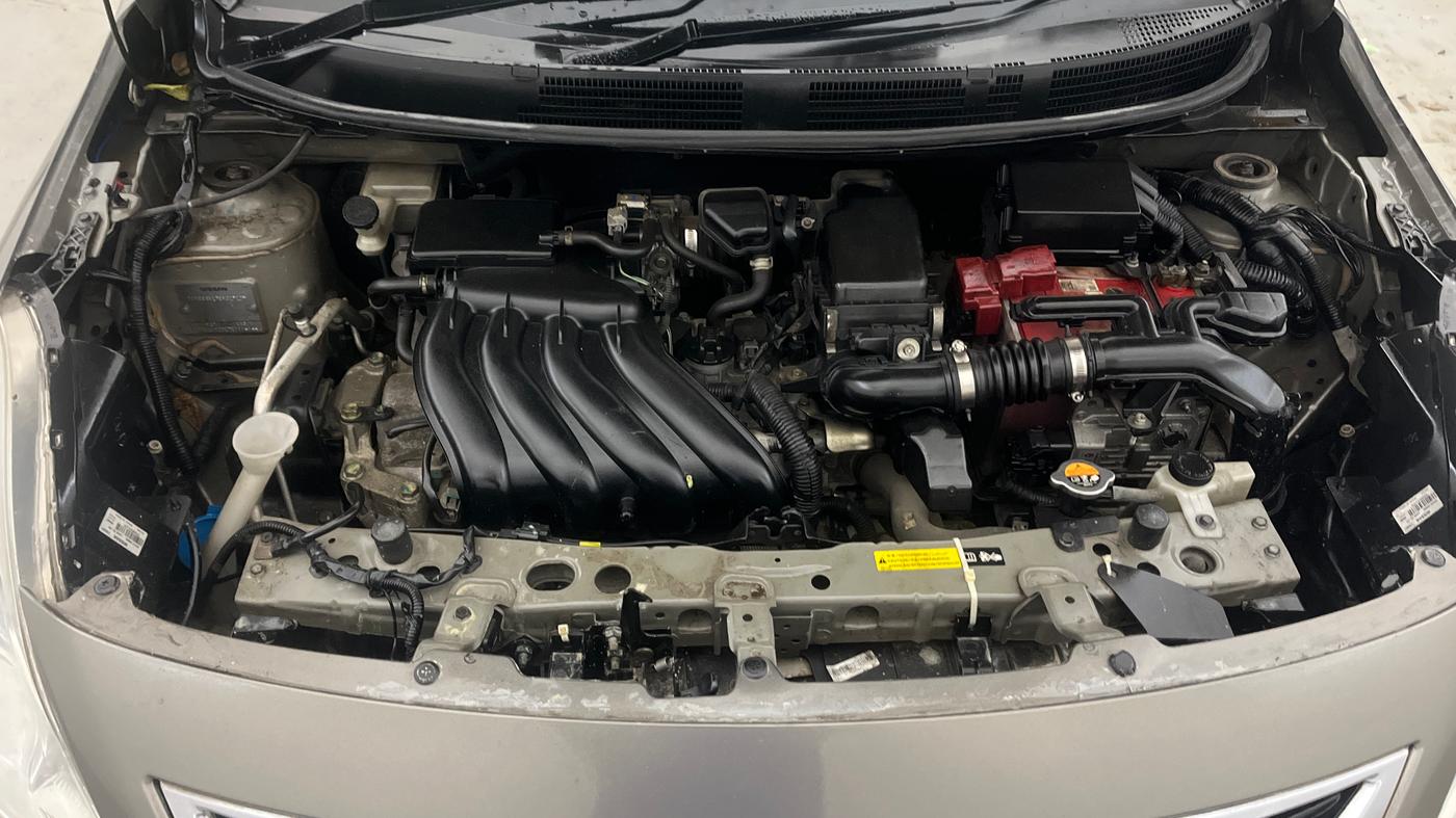 2014 Nissan Sunny XL CVT, Petrol, Automatic, 62,625 km, Engine View
