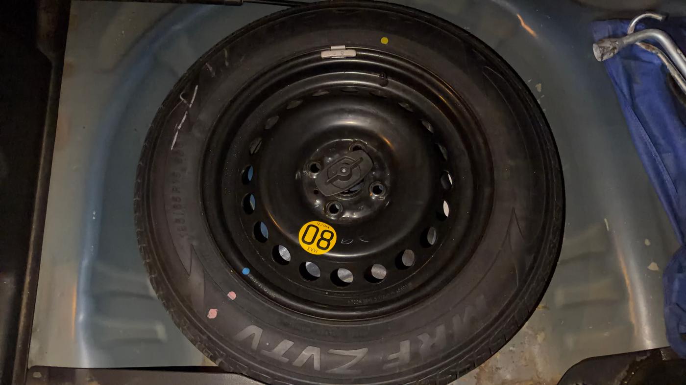 2017 Maruti Baleno ZETA PETROL 1.2, Petrol, Manual, 55,089 km, Spare Tyre